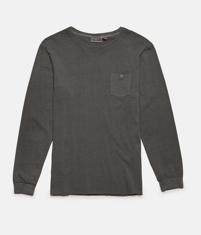 EVERYDAY WASH LS T-SHIRT OLIVE