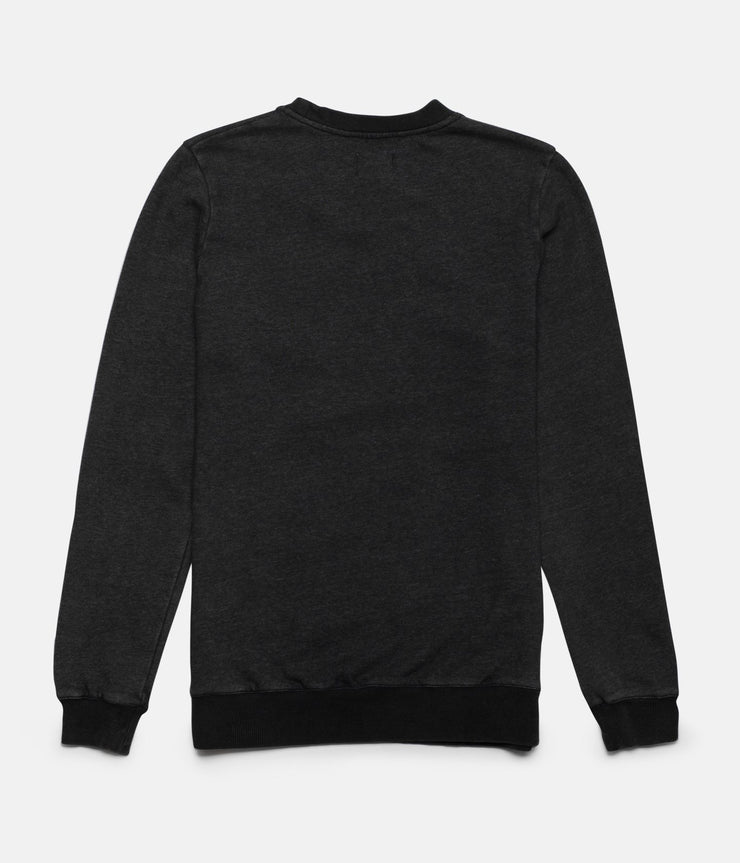 WASHED OUT PULLOVER DUSTED CHARCOAL