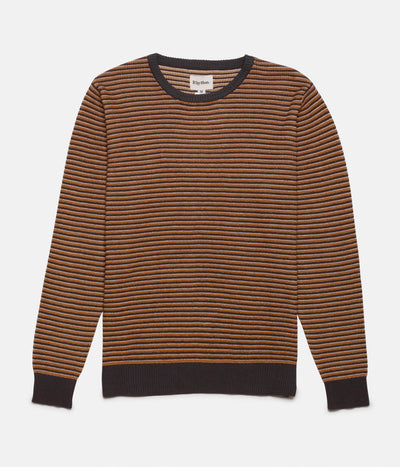 VINTAGE STRIPE KNIT VINTAGE BROWN