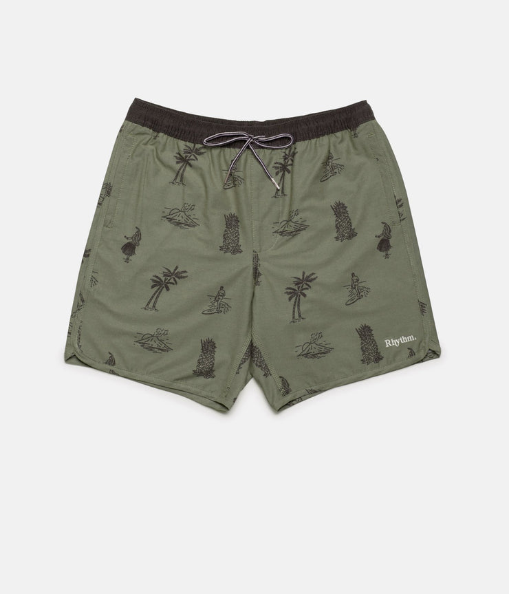 DUKE BEACH SHORT OLIVE