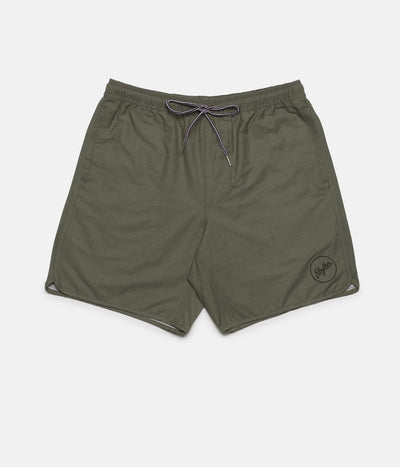 BLACK LABEL BEACH SHORT VINTAGE OLIVE