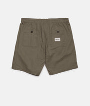 LINEN BUNKER WALKSHORT OLIVE