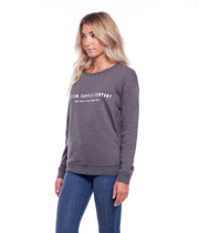 SUPPLY PULLOVER CHARCOAL