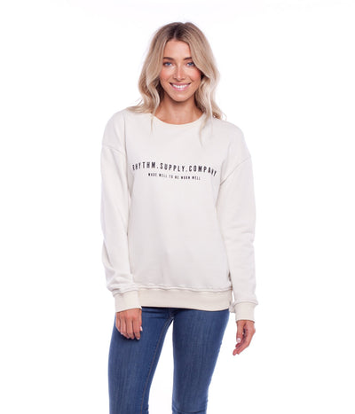 SUPPLY PULLOVER ECRU