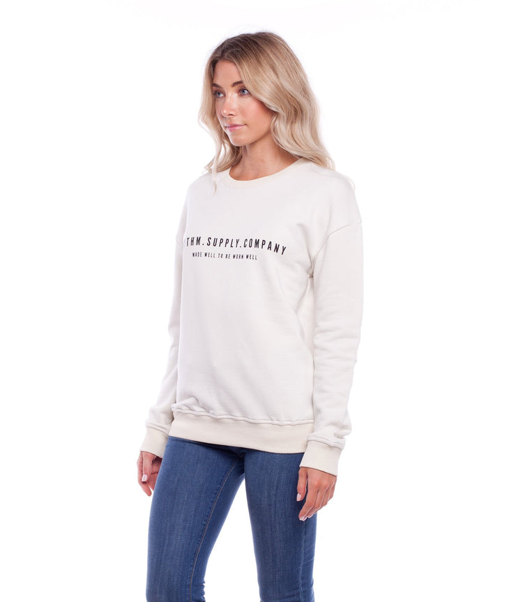 SUPPLY PULLOVER ECRU