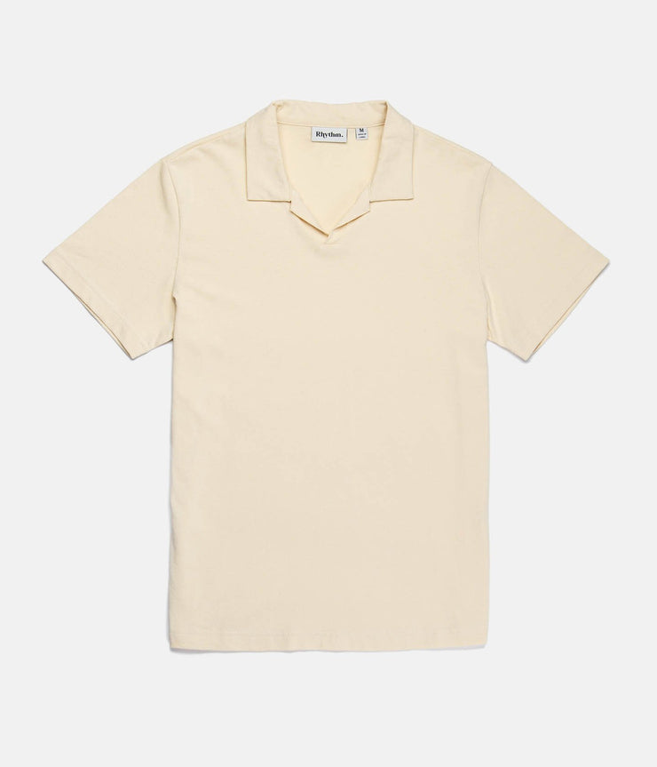 SURF POLO SHIRT VINTAGE WHITE