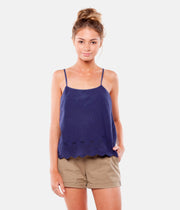 TEMPLES TOP NAVY