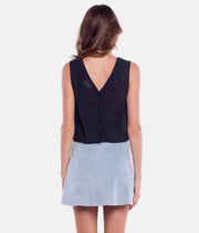 TIARE TOP BLACK