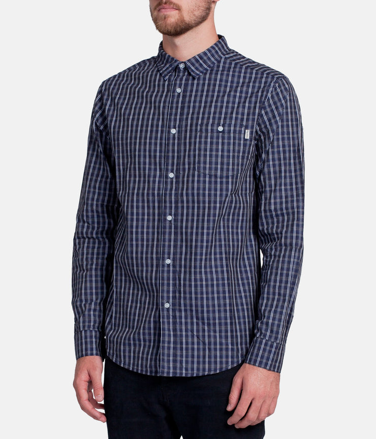 TOWN LS SHIRT NAVY