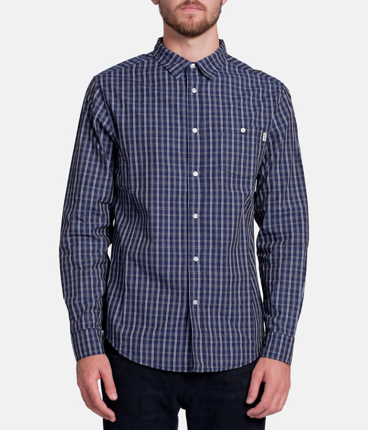 TOWN LS SHIRT NAVY