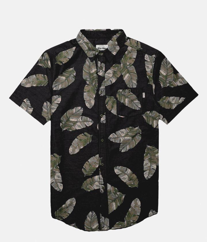 TROPICS SS SHIRT BLACK
