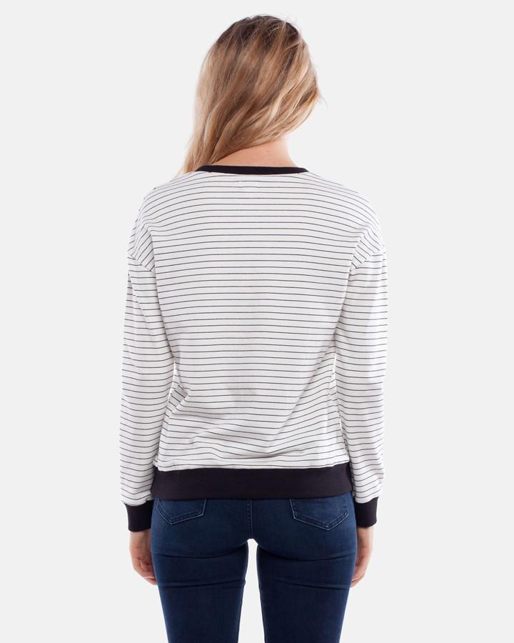 VARSITY PULLOVER WHITE