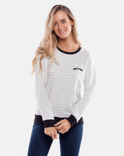 VARSITY PULLOVER WHITE