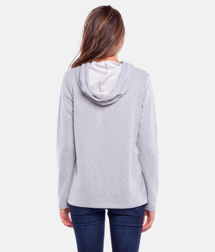 WANDERLUST HOODY  GREY MARLE