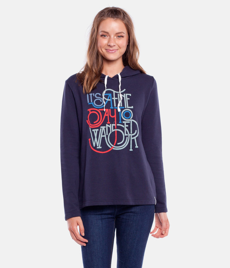 WANDERLUST HOODY NAVY