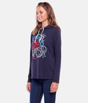 WANDERLUST HOODY NAVY