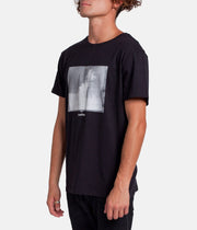 WARPED PALM T-SHIRT BLACK