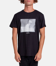 WARPED PALM T-SHIRT BLACK