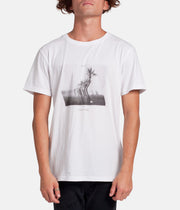 WARPED PALM T-SHIRT WHITE