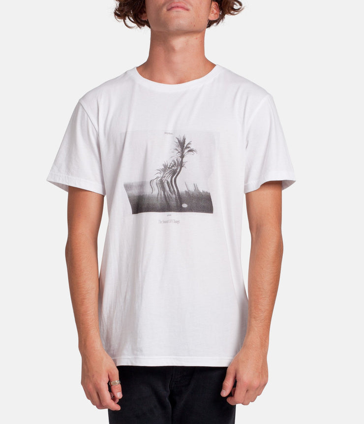 WARPED PALM T-SHIRT WHITE