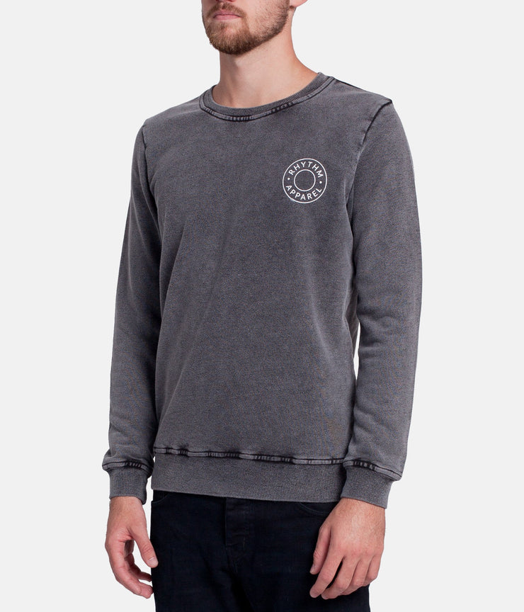 WASHED OUT PULLOVER BLACK WASH