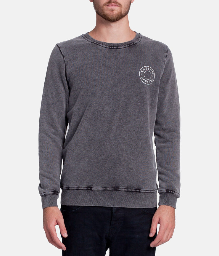 WASHED OUT PULLOVER BLACK WASH