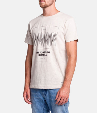 WAVES T-SHIRT NATURAL