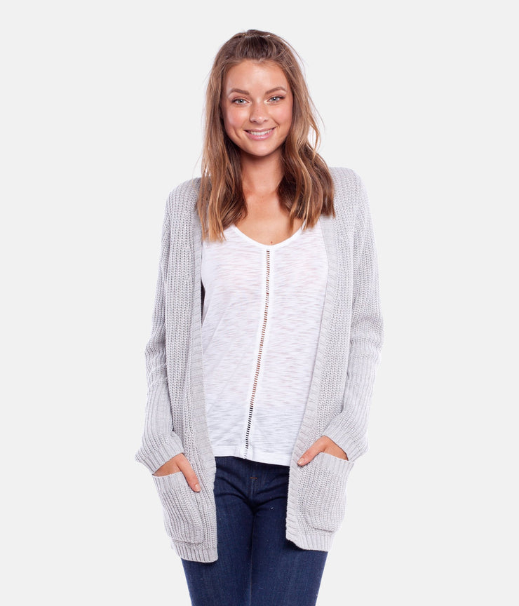 WEEKEND CARDI KNIT SNOW