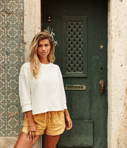 WILLIAMSBURG PULLOVER IVORY