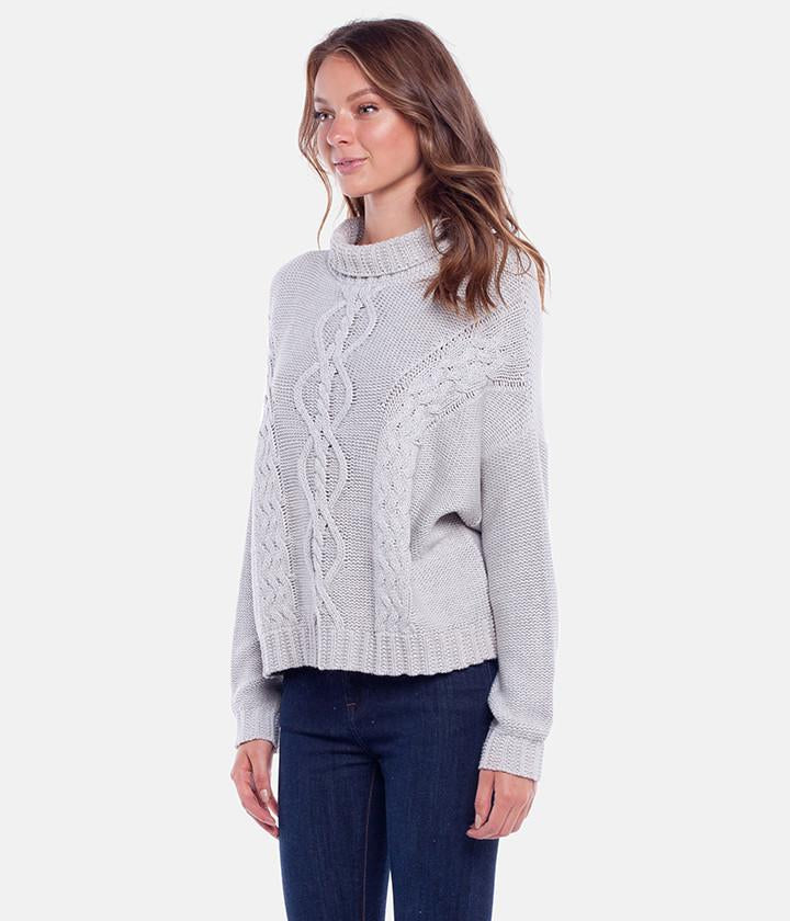 YACHT KNIT GREY MARLE