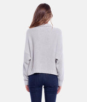 YACHT KNIT GREY MARLE