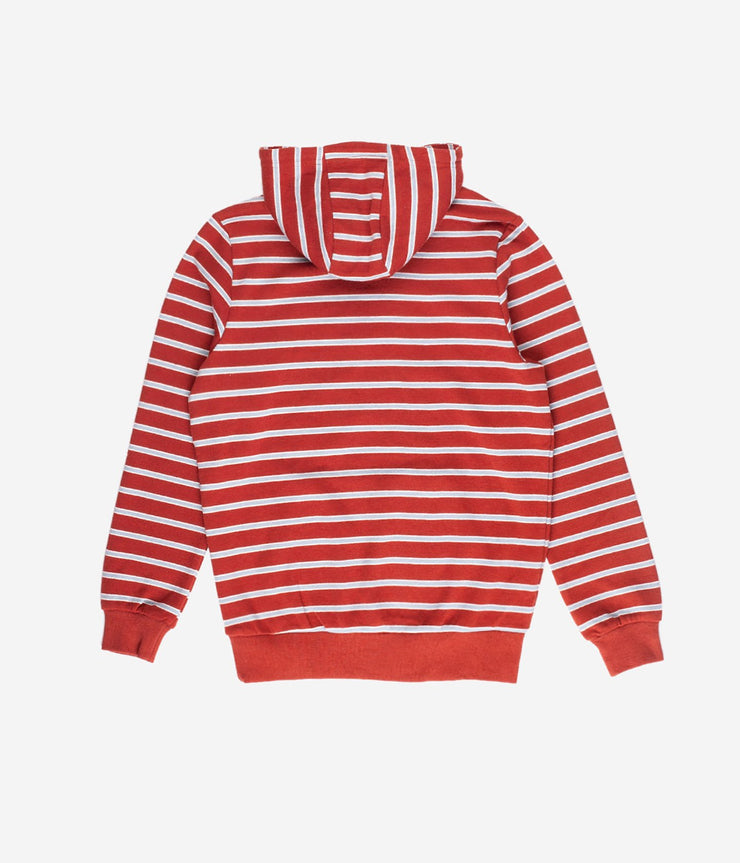 YOUTH STRIPE HOOD CLAY