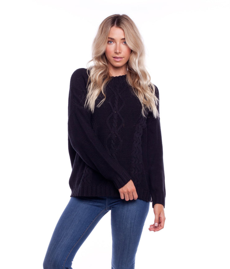 ZAMBIA KNIT BLACK