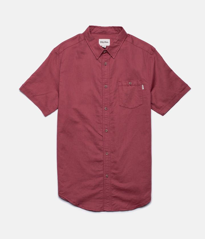 APARTMENT SS SHIRT DUSTED RED