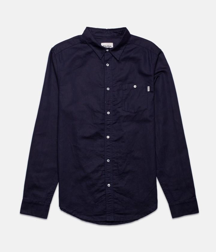 APARTMENT LS SHIRT DARK NAVY