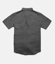 RHYTHM APARTMENT SS SHIRT CHARCOAL BACK