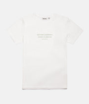 RHYTHM BASE T-SHIRT WHITE FRONT