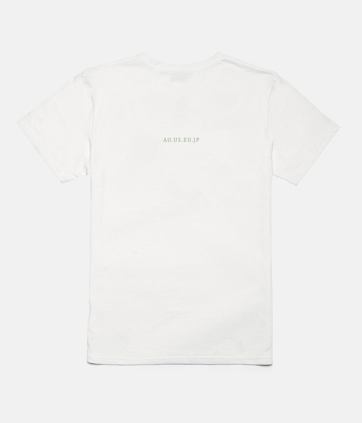 RHYTHM BASE T-SHIRT WHITE BACK