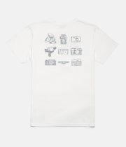 RHYTHM CAMERA COLLECTOR T-SHIRT WHITE BACK