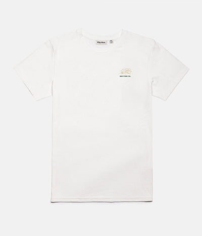RHYTHM CAMPER T-SHIRT WHITE FRONT