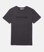 RHYTHM CLASSIC T-SHIRT CHARCOAL BACK