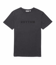 RHYTHM CLASSIC T-SHIRT CHARCOAL FRONT