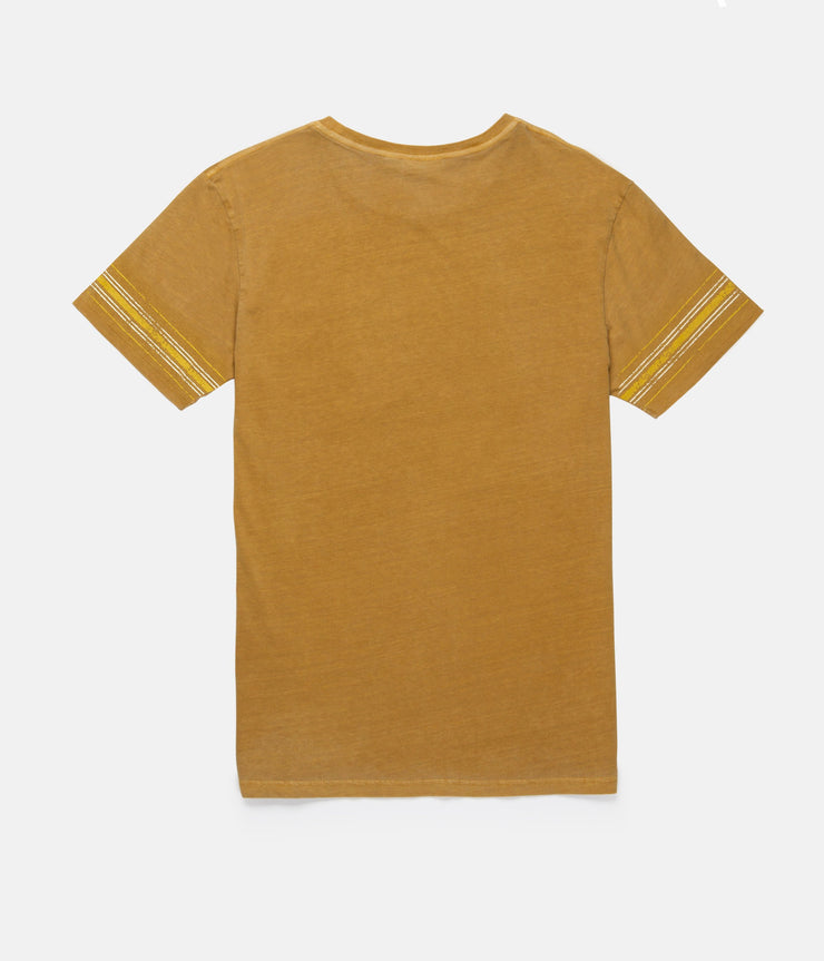 COLLEGE RADIO T-SHIRT WASHED ALMOND