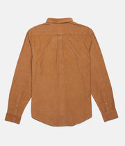 RHYTHM CORDUROY LS SHIRT TOBACCO BACK