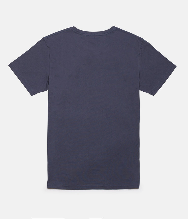 RHYTHM CRAFTED T-SHIRT NAVY BACK