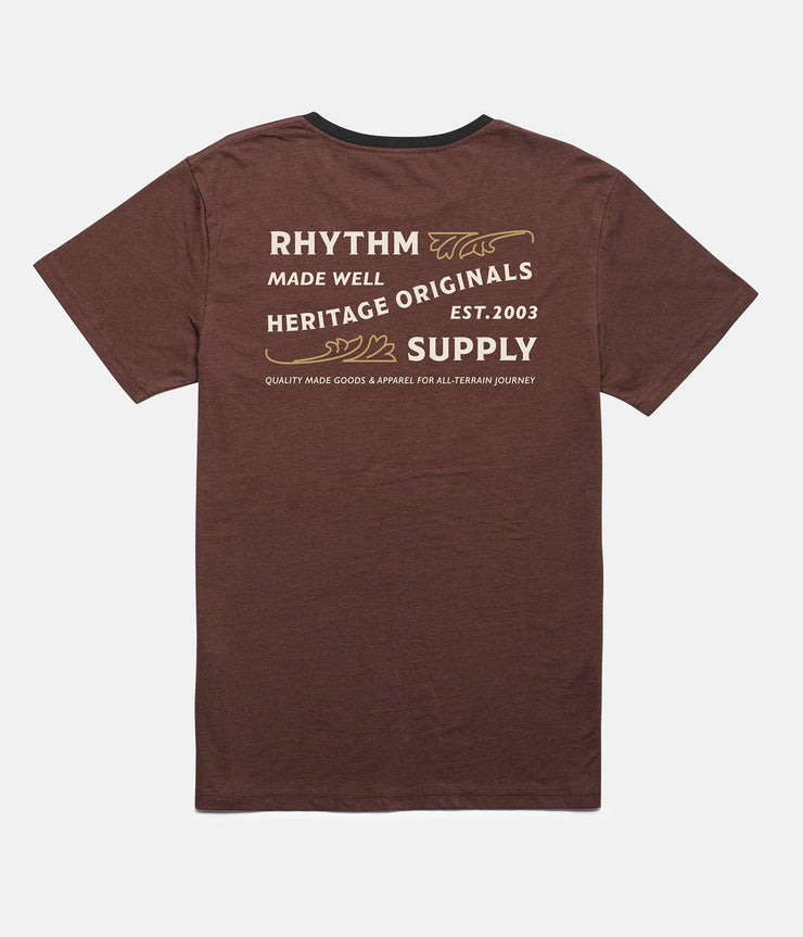 DECADE T-SHIRT VINTAGE BROWN