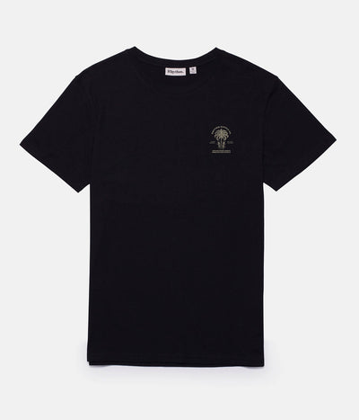 DESERT PALM T-SHIRT OLD BLACK