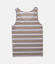 EVERYDAY STRIPE SINGLET DUSTED OLIVE