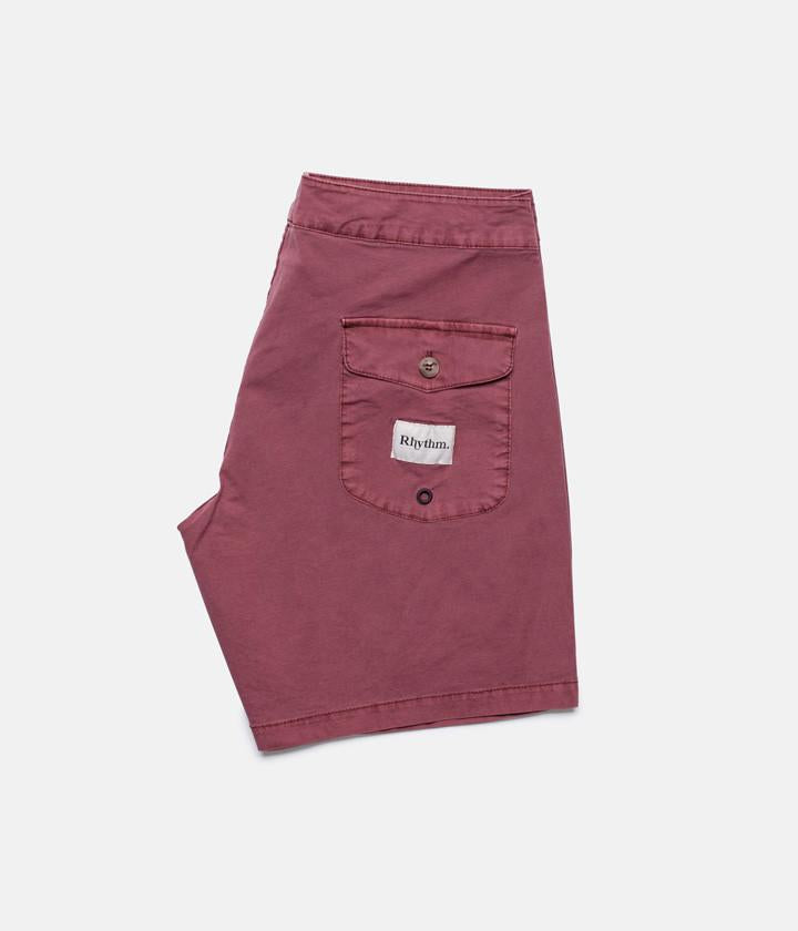 EVERYDAY WASH TRUNK DUSTED RED