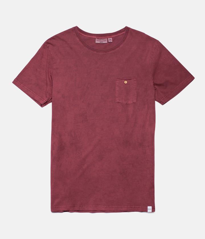 EVERYDAY WASH T-SHIRT DUSTED RED
